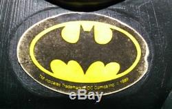 Rare Batman Piggy Bank Plastic Vintage Adam West Money Box DC 1989 1966 logo Toy