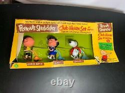 Rare Liddle Kiddle Peanuts Clubhouse Skediddler Boxed Set MATTEL 1968 #3803