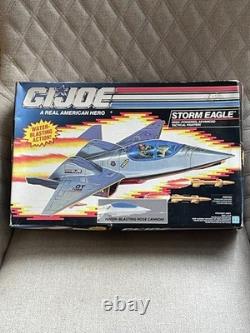 Rare Vintage 1991 Gi Joe Storm Eagle Arah Tactical Fighter Jet Figure New In Box