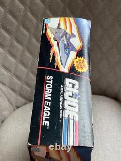 Rare Vintage 1991 Gi Joe Storm Eagle Arah Tactical Fighter Jet Figure New In Box