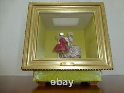 Rare Vintage Danseur Double LV Dancers Ballerina Automaton Reuge Music Box