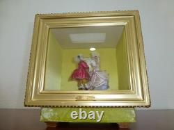 Rare Vintage Danseur Double LV Dancers Ballerina Automaton Reuge Music Box