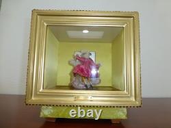 Rare Vintage Danseur Double LV Dancers Ballerina Automaton Reuge Music Box