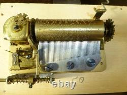 Rare Vintage Danseur Double LV Dancers Ballerina Automaton Reuge Music Box