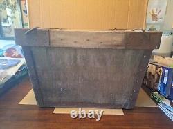 Rare Vintage LUCKY WoodSteel Nesting Box Chicago Mill Lumber 21 x 17 x 15