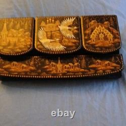 Rare, Vintage Multicompartment Trinket Box. Signed And Authenticated