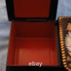 Rare, Vintage Multicompartment Trinket Box. Signed And Authenticated