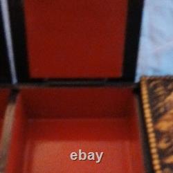 Rare, Vintage Multicompartment Trinket Box. Signed And Authenticated