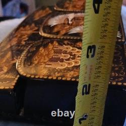 Rare, Vintage Multicompartment Trinket Box. Signed And Authenticated