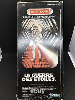 Rare Vintage Star Wars 1977 12 Inch Stormtrooper in Original Box (French Ver.)