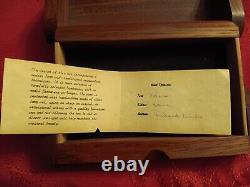 Ray Jones Handmade Pencil Box, Or Trinket Biore And Birch 1986 Vintage