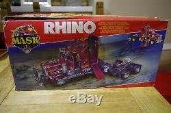 Rhino Kenner Mask Tractor Rig/Mobile Defence Unit Vintage Boxed