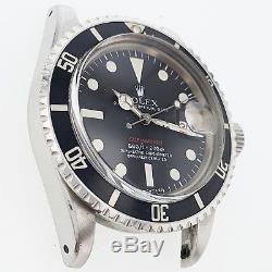 Rolex Red Submariner Steel Black Watch 1680 Year 1971 Original Box Vintage