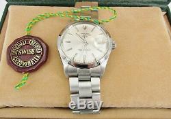 Rolex Stainless Steel Oyster Perpetual Datejust Watch Original Box- Refurbished