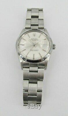 Rolex Stainless Steel Oyster Perpetual Datejust Watch Original Box- Refurbished