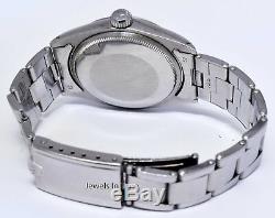 Rolex Vintage Mens Date 1500 Stainless Steel Watch & Box