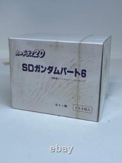 SD Gundam Part 6 Box Carddas 20 New Unused Unopened Original Vintage Rare