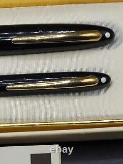 SHEAFFER Vintage The New Snorkel Fountain Pen & Pencil Set In Box 1950's