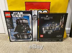 STAR WARS LEGO Bespin Duel 75294 + Vader Bust 75227 In-Hand New, Sealed