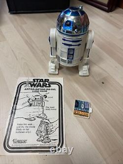 STAR WARS VINTAGE 1978 R2-D2 LARGE SIZE Action Figure Plans instructions artoo