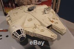 STAR WARS Vintage 1979 MILLENNIUM FALCON COMPLETE with ESB BOX Kenner NICE Ball