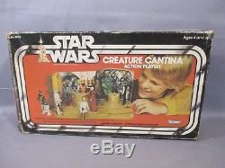STAR WARS Vintage CREATURE CANTINA Action Playset with Box 1977