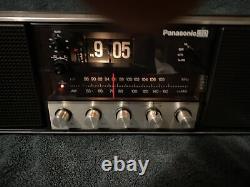 STEREO BOOM BOX Flip Clock AM/FM Radio & Alarm, Panasonic RE-8345 LTD READ