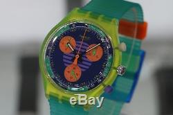 SWATCH - Neo Wave Chronograph Ref. SCJ100 NEW with Box & Papers
