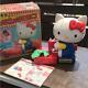 Sanrio Hello Kitty Toy Sewing Machine Doll Figure Withbox Vintage 1986 Rare F/s