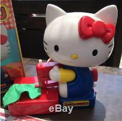 Sanrio Hello Kitty Toy Sewing Machine doll figure withbox Vintage 1986 Rare F/S