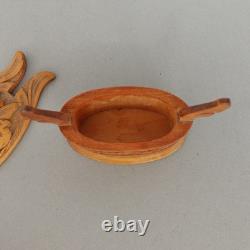 Scandinavian Bentwood TINE Box, Vintage Nordic Folk Art Carved Wood Box Rustic