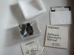 Seiko Wrist Terminal RC-1000 with box, manual, cable, UNOPENED Watch