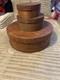 Set Of 3 Vintage Round Wooden Pantry/cheese Boxes