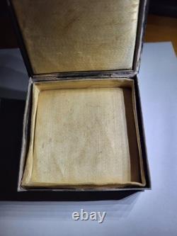 Set of 3 Antique Cut Steel Boxes with Hinged Lid Made In France