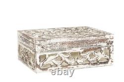 Shabby chic Vintage Jewelry Box Antique Cottage made in Italy