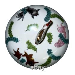 Small Vintage Herend Trinket Box Shanghai Collection