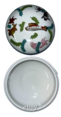 Small Vintage Herend Trinket Box Shanghai Collection
