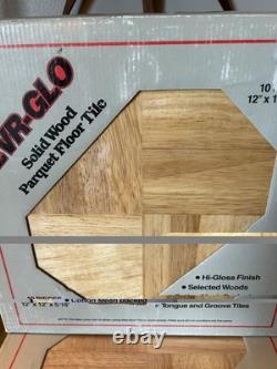 Solid Wood Parquet Box of Floor Tiles NOS-Wood Flooring