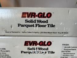 Solid Wood Parquet Box of Floor Tiles NOS-Wood Flooring
