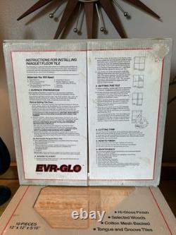 Solid Wood Parquet Box of Floor Tiles NOS-Wood Flooring
