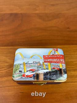 Staffordshire Enamels Retro McDonald's Large Trinket Box 1997