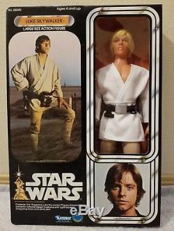 Star Wars 12 Inch LUKE SKYWALKER 100% Complete with Box Vintage ORIGINAL 1978