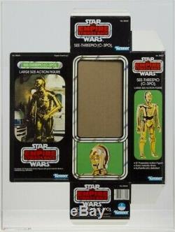 Star Wars 1980 Vintage Kenner ESB 12 Inch C-3PO Doll Box Flat AFA 80+