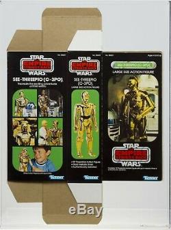 Star Wars 1980 Vintage Kenner ESB 12 Inch C-3PO Doll Box Flat AFA 80+