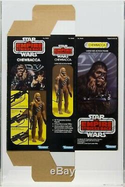 Star Wars 1980 Vintage Kenner ESB 12 Inch Chewbacca Doll Box Flat AFA 75+