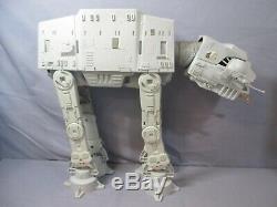 Star Wars AT-AT WALKER with BOX & DRIVERS Vintage Return of the Jedi 1983 ROTJ
