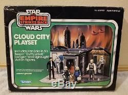 Star Wars COUD CITY PLAYSET Complete with Box Original 1980 Vintage ESB