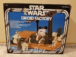 Star Wars DROID FACTORY with R2-D2 UNUSED STICKERS Complete with Box 1977 Vintage