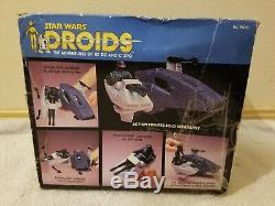 Star Wars Droids Cartoon SIDE GUNNER Complete with Box Original 1985 Vintage