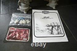 Star Wars ESB ATAT Boxed Instructions Line Drawn Vintage